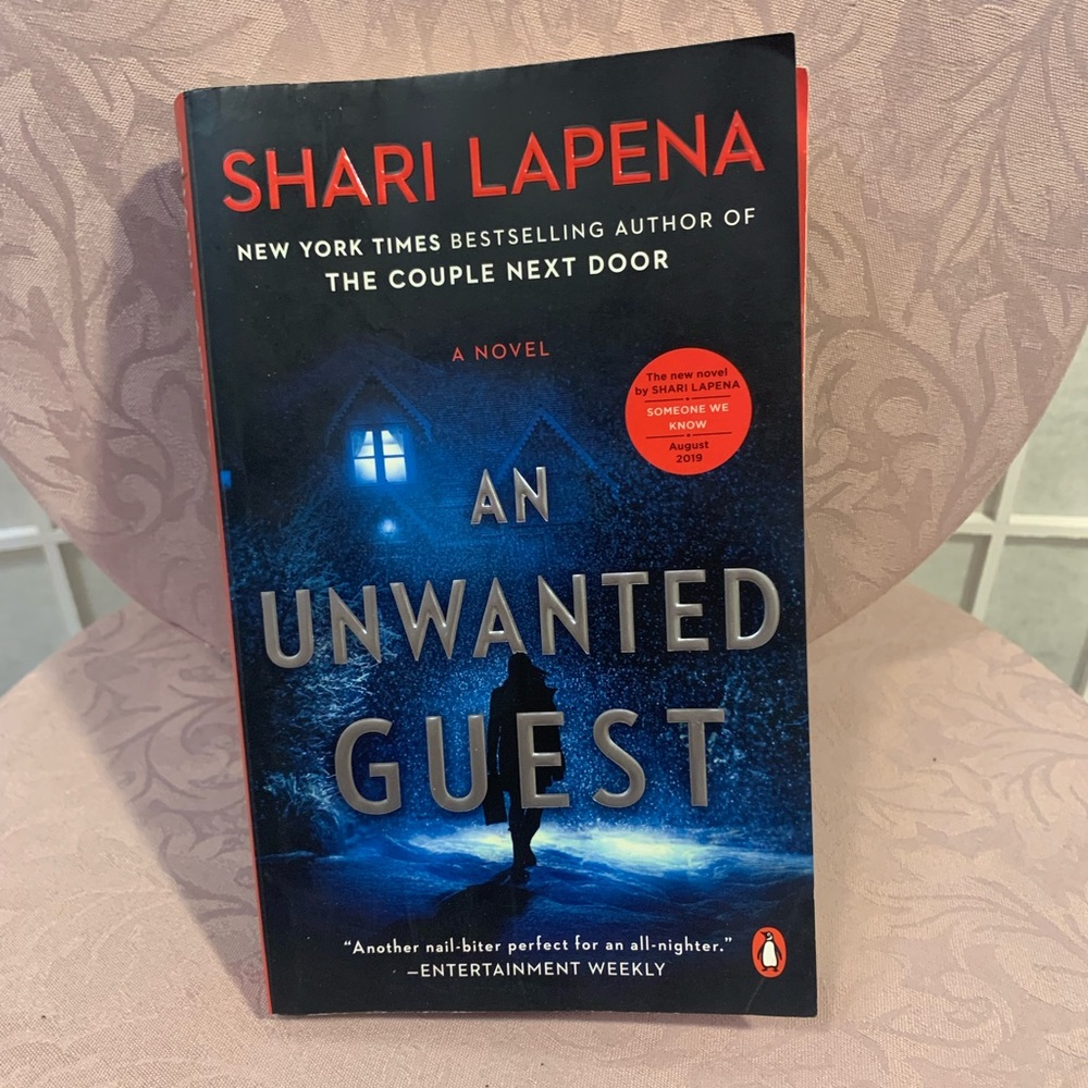 Book - “ An Unwanted Guest “ a Murder Mystery novel ,Bestselling Author